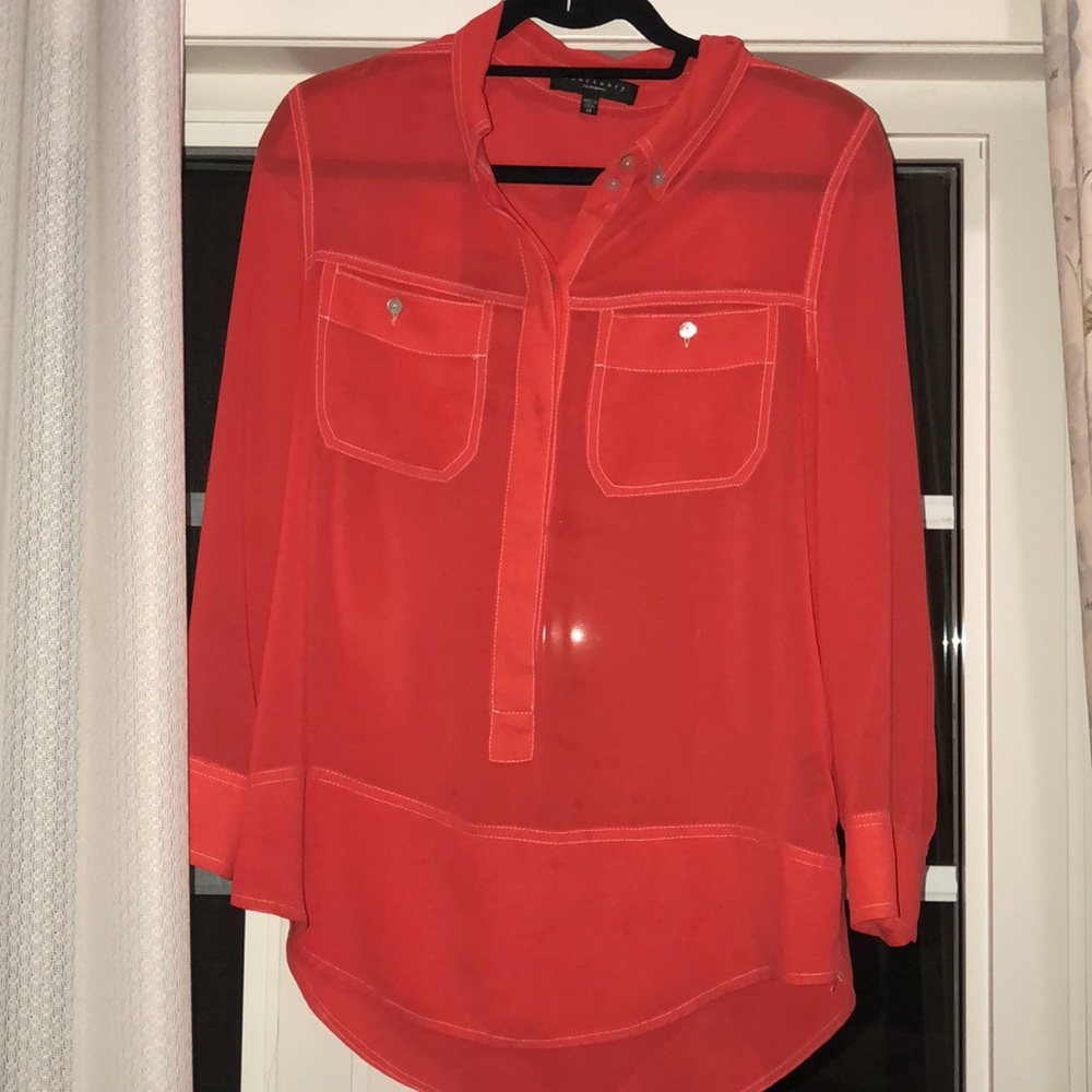 Sanctuary Clothing Polyester Button Up Shirt